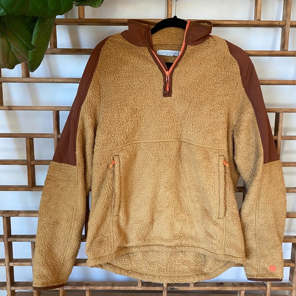 OUTERKNOWN Half Zip Popover SZ: SM